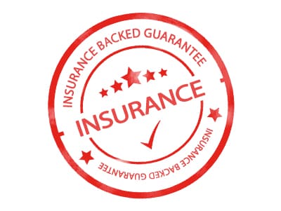 Insurance Backed Guarantee stamp